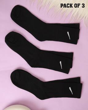 Shein Men Combo Of 3 Logo Print Everyday Socks-picture-33