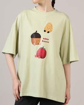 Shein Drop Shoulder Graphic Chest Print Crew Tshirt-picture-11