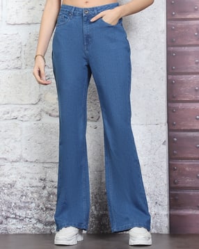 Shein Full Length Fly With Button Closure Clean Wash Jeans-picture-13