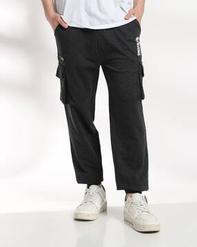 Shein Ankle Length Typographic Placement Print Joggers-picture-44