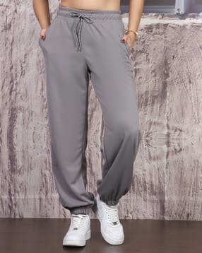 Shein Ankle Length Elasticated Drawstring Waist Joggers-picture-16