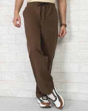 Shein Elasticated Drawstring Waist Parachute Pant-image-2