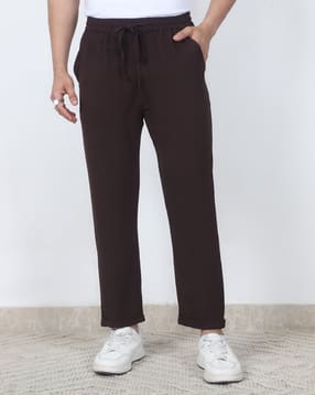 Shein Ankle Length Elasticated Drawstring Waist Track Pant-picture-32