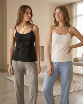 Shein Combo Of 2 Adjustable Spaghetti Strap Camisole-picture-30