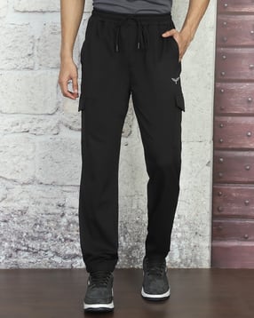 shein ankle length elasticated drawstring waist joggers