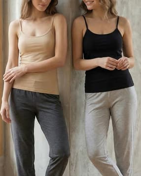 Shein Combo Of 2 Adjustable Spaghetti Strap Camisole-picture-31