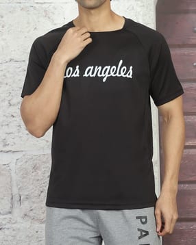 Shein Raglan Sleeves Typographic Chest Print Crew Tshirt-picture-11