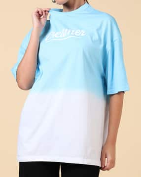 Shein Drop Shoulder Typographic Chest Print Crew Tshirt-picture-44