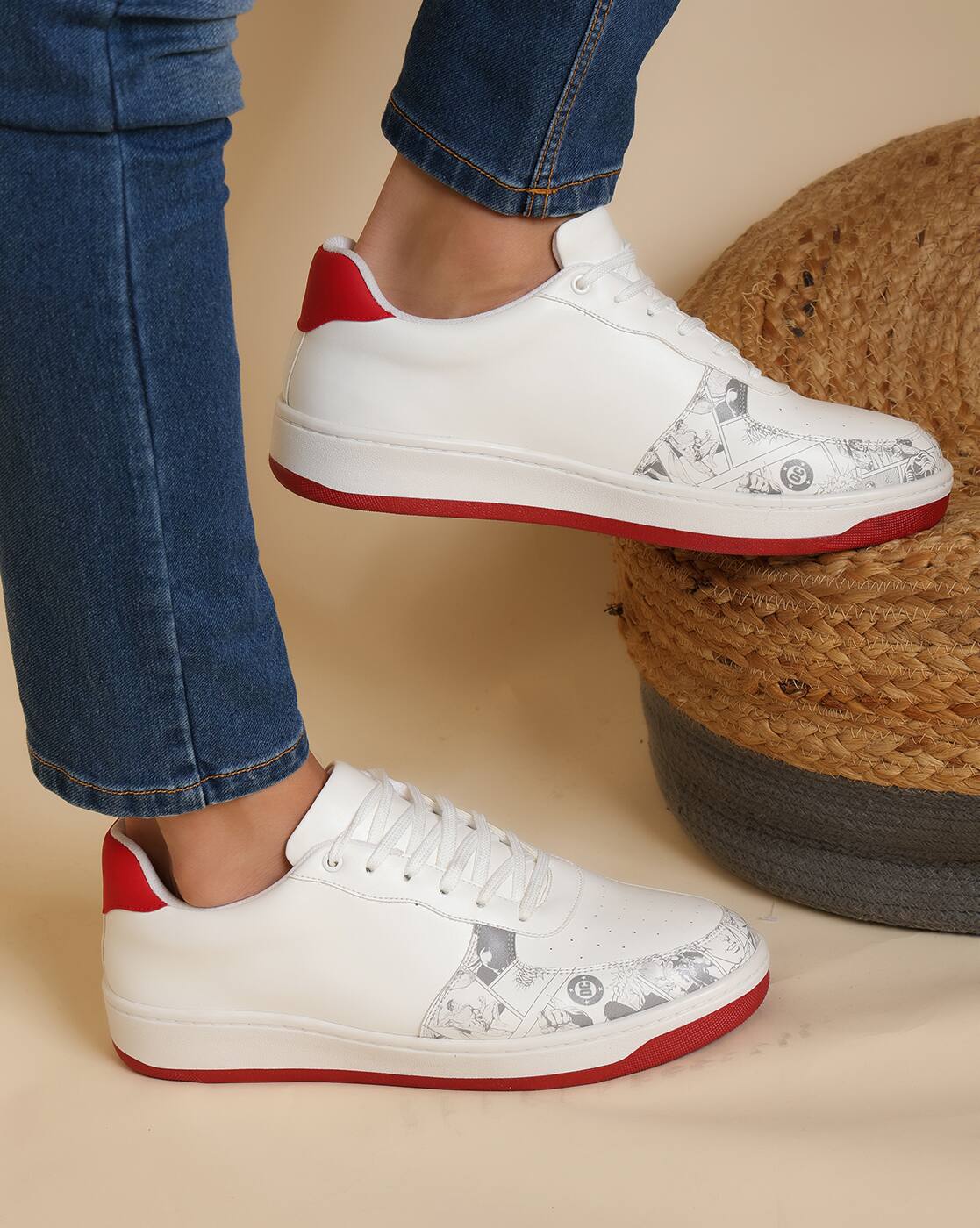 Buy White Sneakers for Men by Shein Online | sheinindia.in