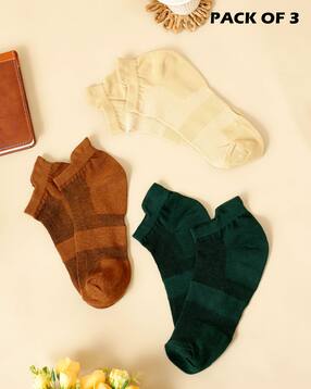hein Men Combo of 3 Ankle Length Everyday Socks-image-23