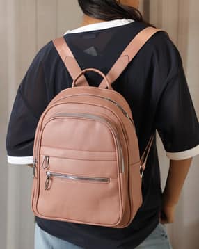 Shein Women Zip Closure Textured Everyday Backpacks-picture-30