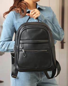 Shein Women Zip Closure Textured Everyday Backpacks-picture-14