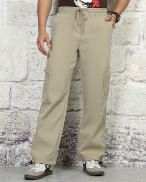 Shein Full Length Elasticated Drawstring Waist Cargo Pant-picture-13