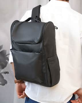 Shein Men Zipped Laptop Backpack With Bottle Holder-picture-12