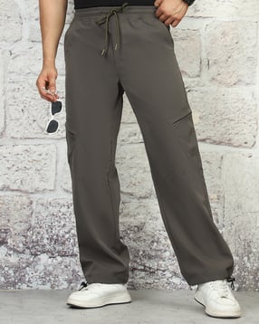 Shein Full Length Elasticated Drawstring Waist Cargo Pant-picture-35