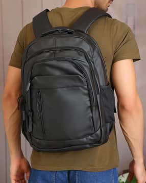 Shein Men Zipped Laptop Backpack With Bottle Holder-picture-19