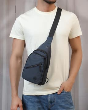 Shein Shein Men Detachable Strap Zipped Crossbody Chest Bag
