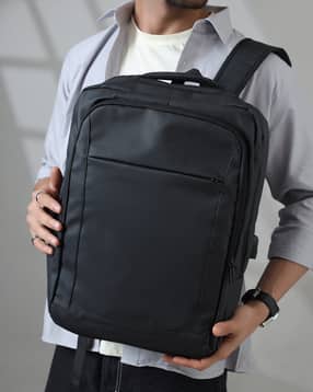 Shein Men Zip Closure Laptop Backpack-picture-10