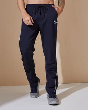 Shein Full Length Contrast Piping Knee Pleated Track Pant-picture-17