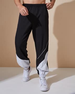 Shein Ankle Length Elasticated Waist Color-Block Joggers-picture-17