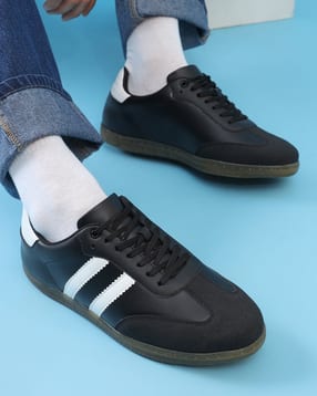 Shein Men Lace Fastening Colour-Blocked Sneakers-picture-33
