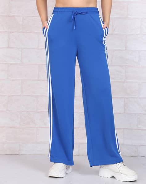 Product image of Shein Shein Full
                              Length Contrast Side Striped Track Pant