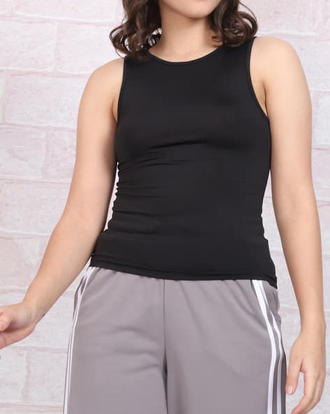 Product image of
                        Shein Shein Medium Length Sleeveless Crew Neck
                        Tank Top
