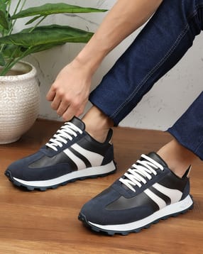 Shein Men Lace Fastening Round Toe Outdoor Sneakers-image-13