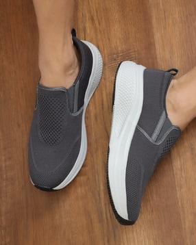Shein Men Slip-On Round Toe Textured Walking Shoes-picture-48