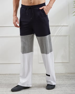 Shein Elasticated Drawstring Waist Colour-Blocked Track Pant-picture-20