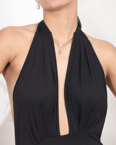 Buy Black Dresses for Women by Shein Online | Ajio.com
