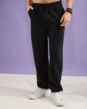 Shein Ankle Length Typographic Embroidery Detail Joggers-picture-47