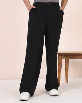 Shein Full Length Fly With Button Closure Pleated Pant-picture-10