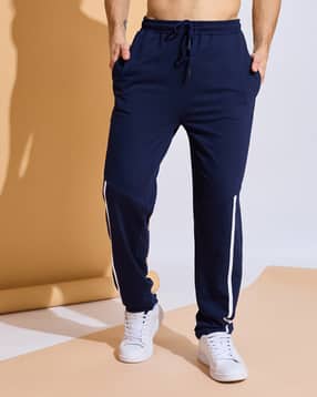 Shein Elasticated Drawstring Waist Contrast Stripe Track Pant-picture-26