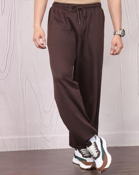 Shein Ankle Length Elasticated Drawstring Waist Joggers-picture-28