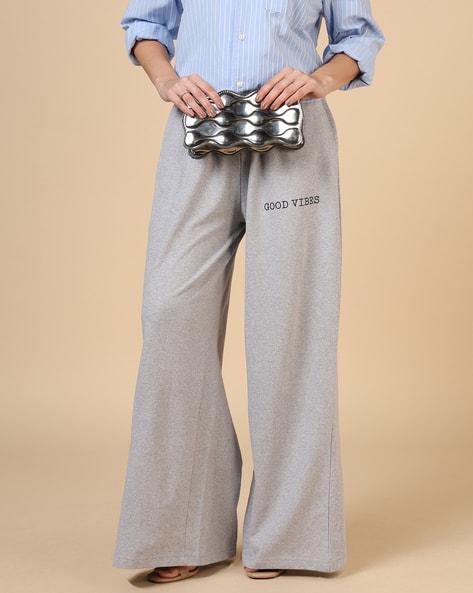 Product image of Shein Shein Full
                              Length Typographic Placement Print Track
                              Pant