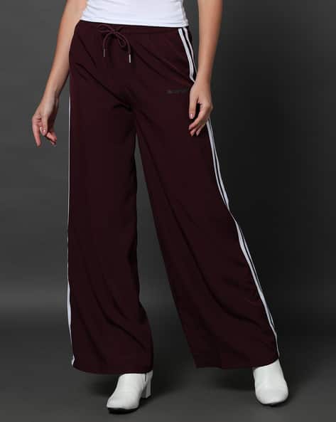 Product image of Shein Shein High
                              Rise Full Length Contrast Striped Track
                              Pant