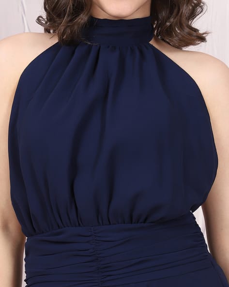 sachin and babi light blue dress Backless Dresses main image 0