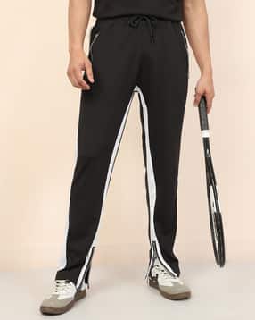 Shein Elasticated Drawstring Waist Contrast Panel Track Pant-picture-15