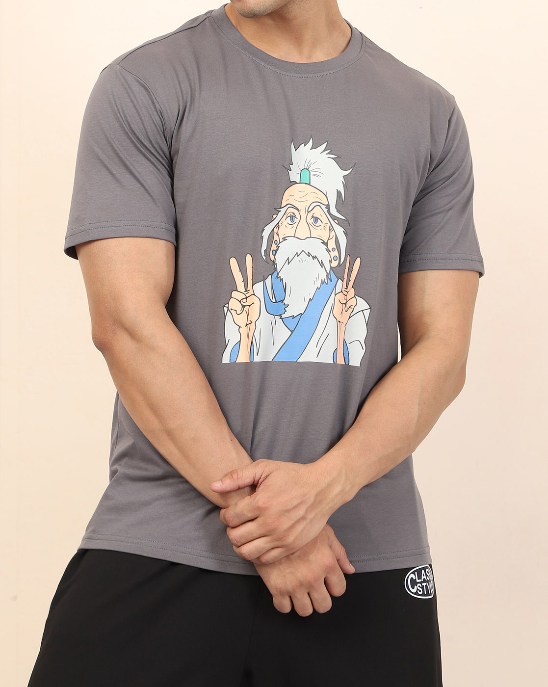 Buy Grey Tshirts for Men by Shein Online | sheinindia.in