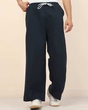 Shein Elasticated Drawstring Waist Contrast Stripe Trackpant-image-32