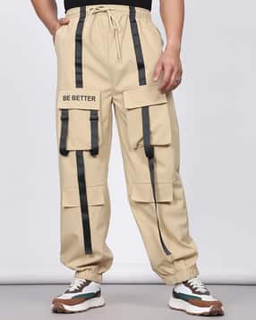 Shein Elasticated Drawstring Waist Strap Detail Joggers-picture-32