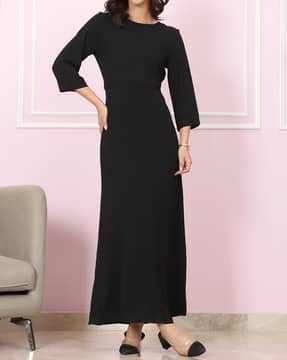 navy blue dress for baby girl Stylish Winter Dresses from Shein for Every Occasion main image 0