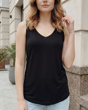 Shein Medium Length Sleeveless Tank Tshirt-picture-53