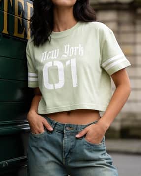 Shein Short Sleeve Numeric Chest Print Crew Tshirt-picture-12