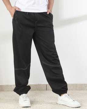 Shein Elasticated Drawstring Waist Pleated Joggers-picture-38