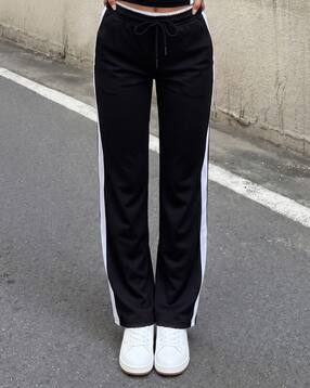 Shein Ankle Length Contrast Waist Trim Track Pant-picture-46