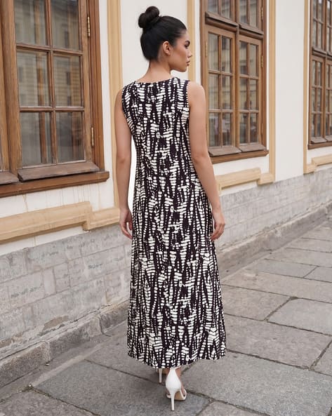 shein black and white maxi dress Buy Black White Dresses for Women by Shein Online