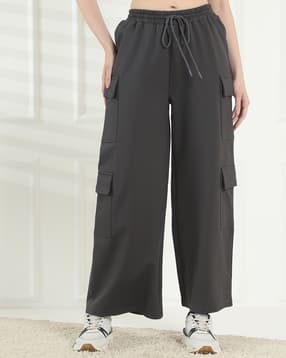 Shein Ankle Length Elasticated Drawstring Waist Track Pant-picture-23