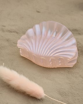 Shein Women Shell Shaped Acrylic Hair Claw Clip-picture-23